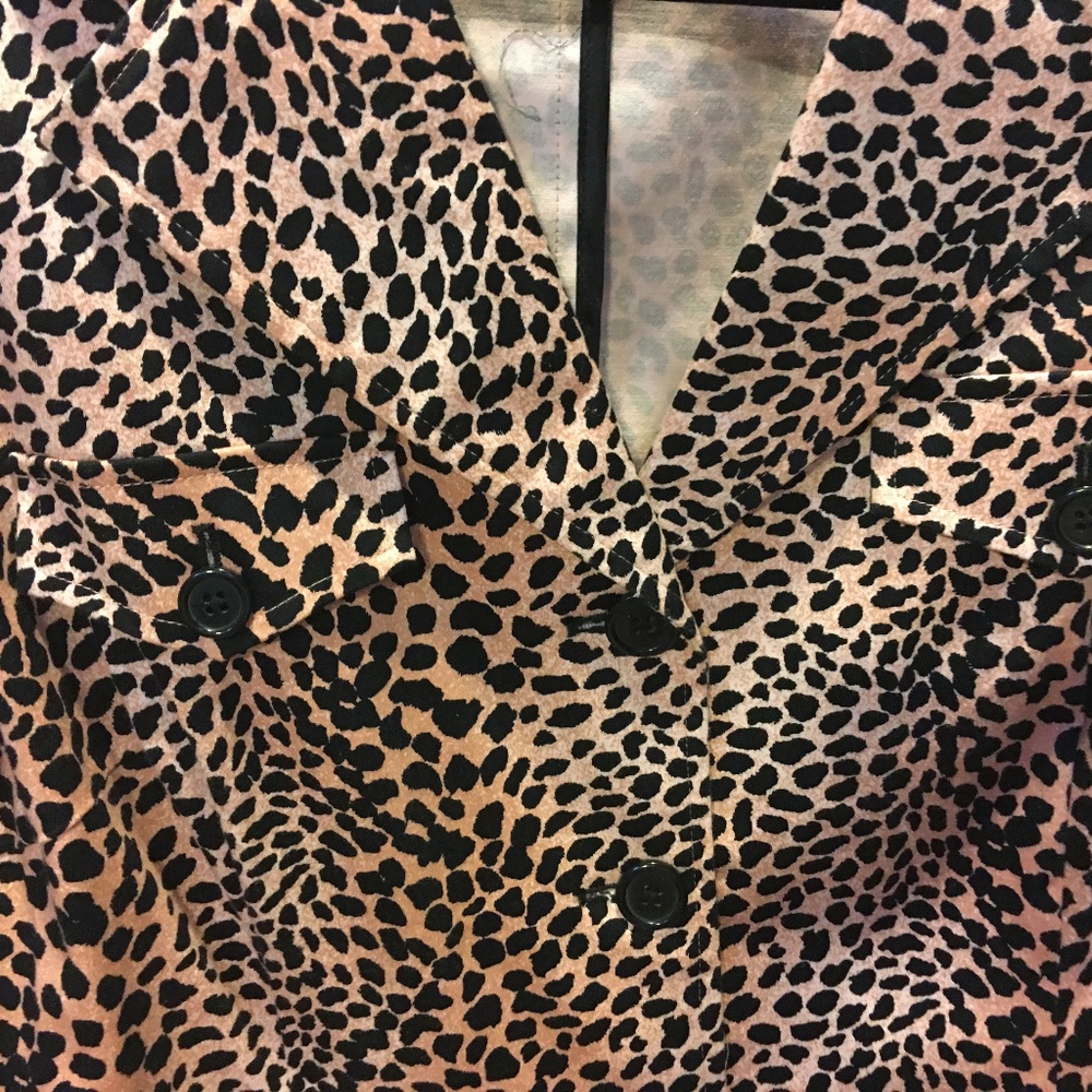 Linea by Louis Dell'Olio Animal Print Jacket - Picture 4 of 7